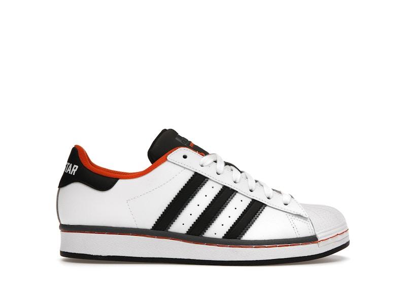 adidas Superstar Cloud White Orange