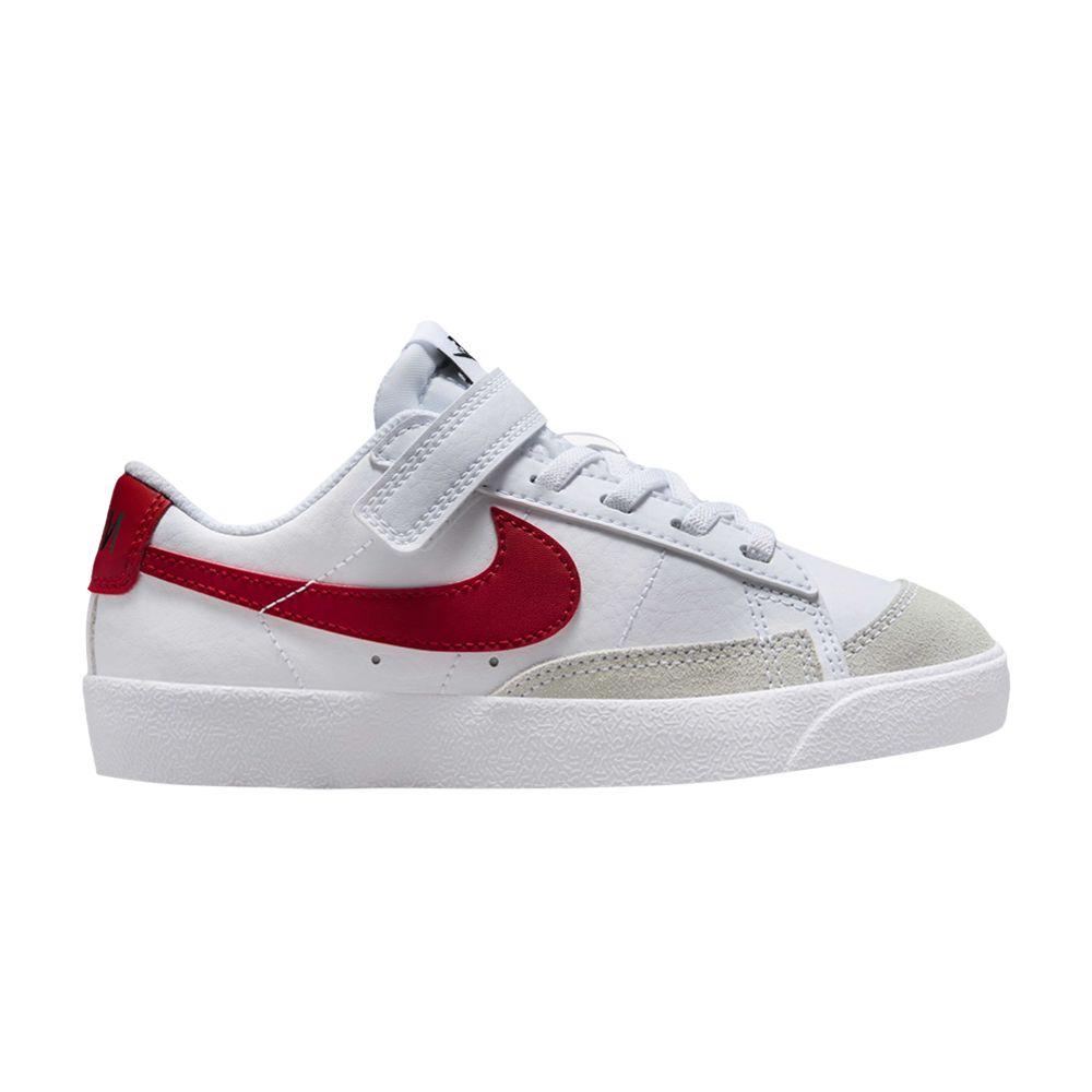 Nike Blazer Low '77 White Black Gym Red