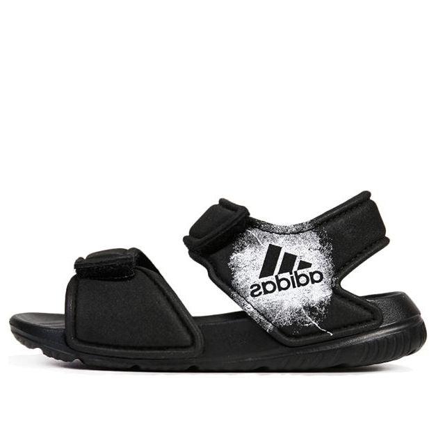 adidas Altaswim Soft Sole Cozy Open Toe Sports Black Sandals