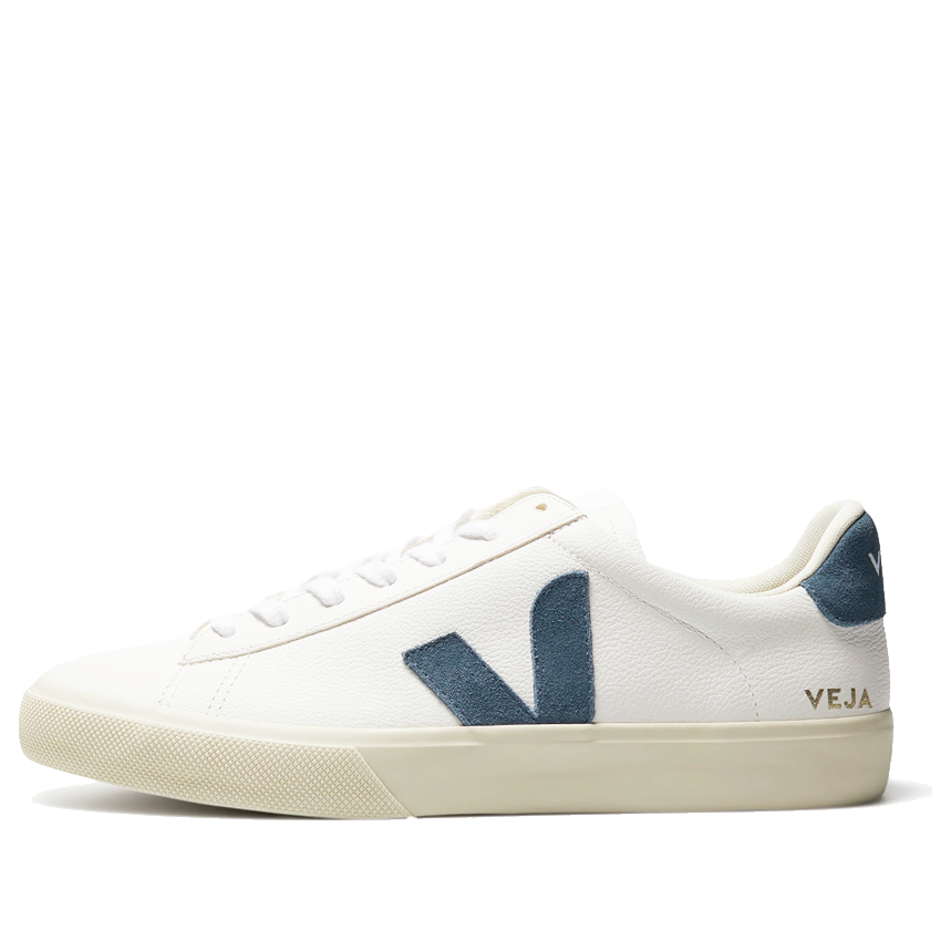 Veja Campo Chromefree Lace-Up Sneakers 'White Blue'