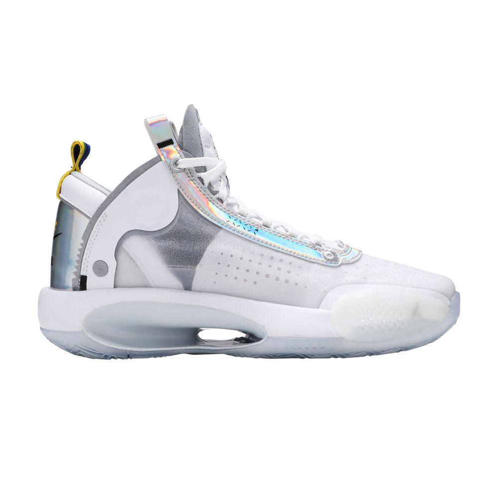 Air Jordan XXXIV White Metallic Silver