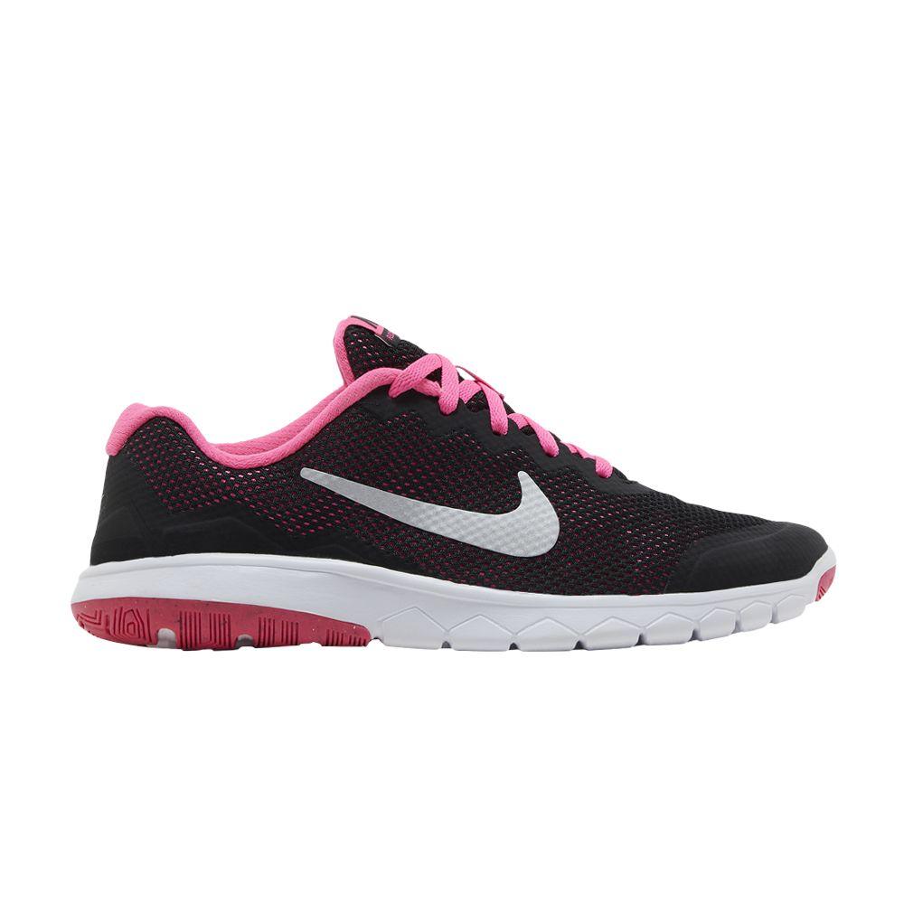 Nike Flex Experience 4 GS 'Black Pink'