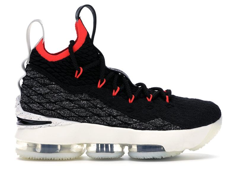 Nike LeBron 15 Black Bright Crimson
