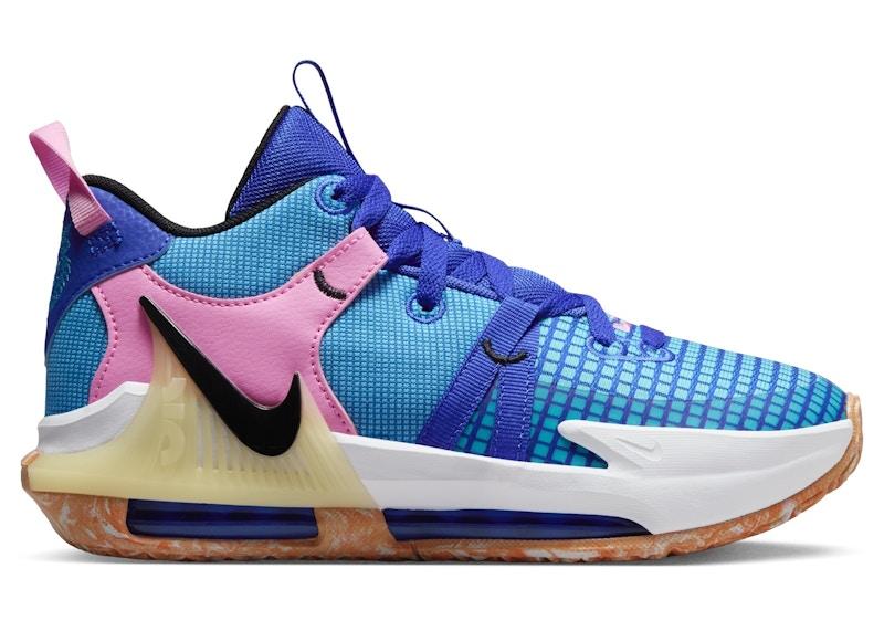 Nike LeBron Witness 7 Hyper Royal Blue Lightning White Black