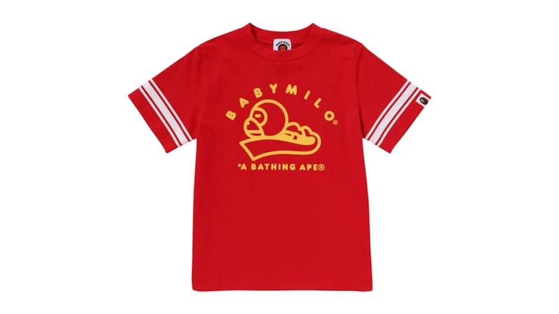BAPE Kids Baby Milo Football Tee
