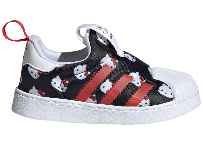 adidas Superstar 360 Hello Kitty Cloud White Core Black Vivid Red