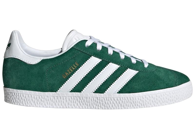 adidas Gazelle Dark Green Cloud White