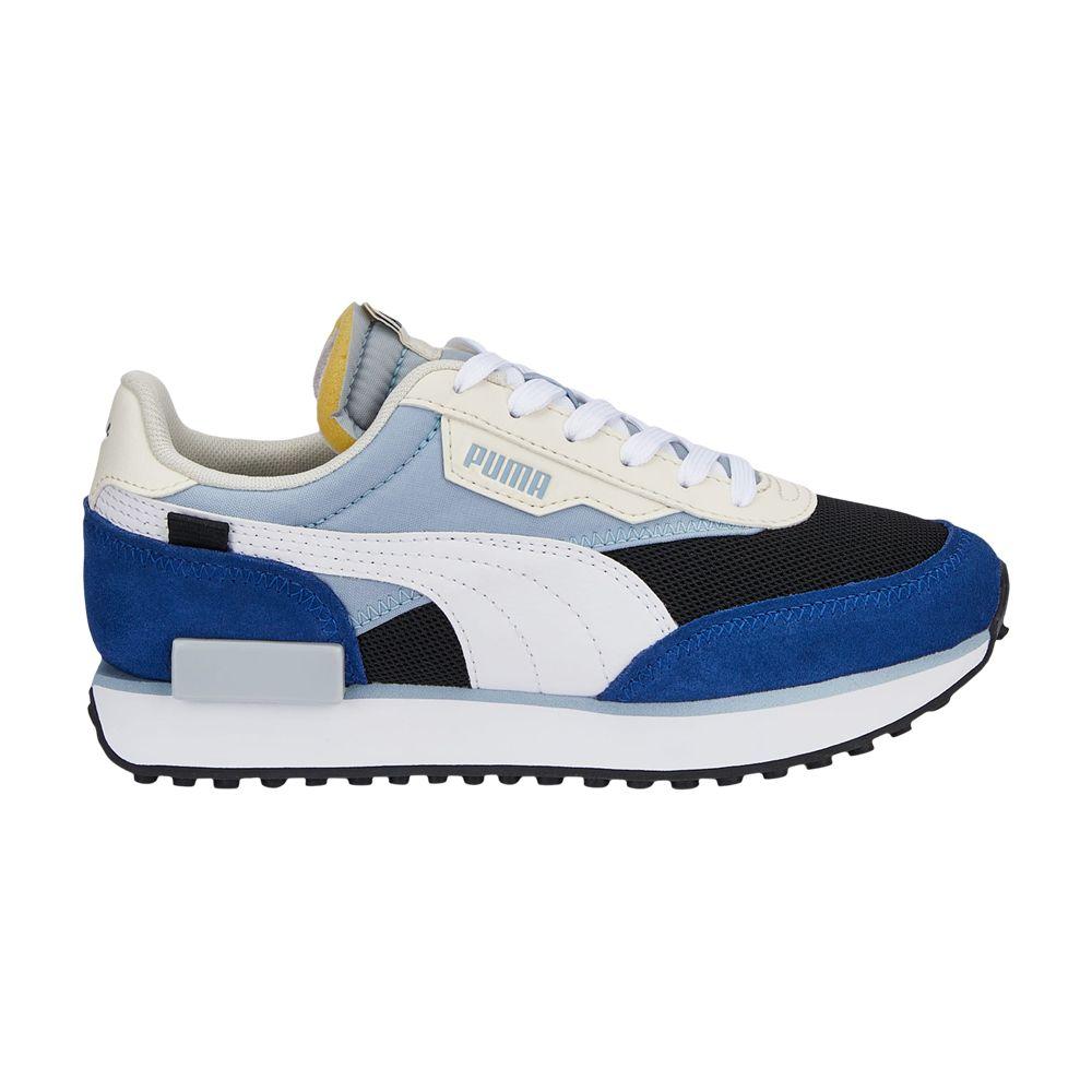 Puma Future Rider Splash Big Kid Blue Wash White