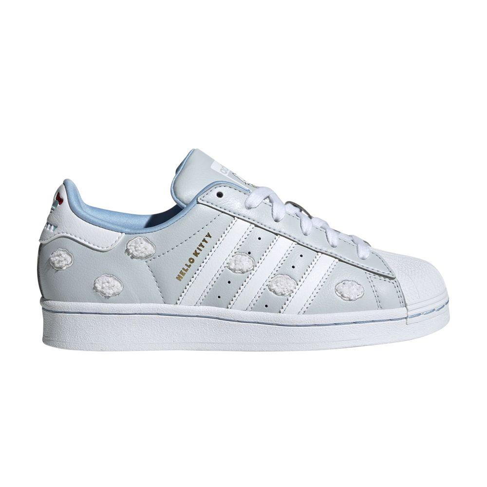 adidas Superstar Hello Kitty Halo Blue Cloud White Glow Blue