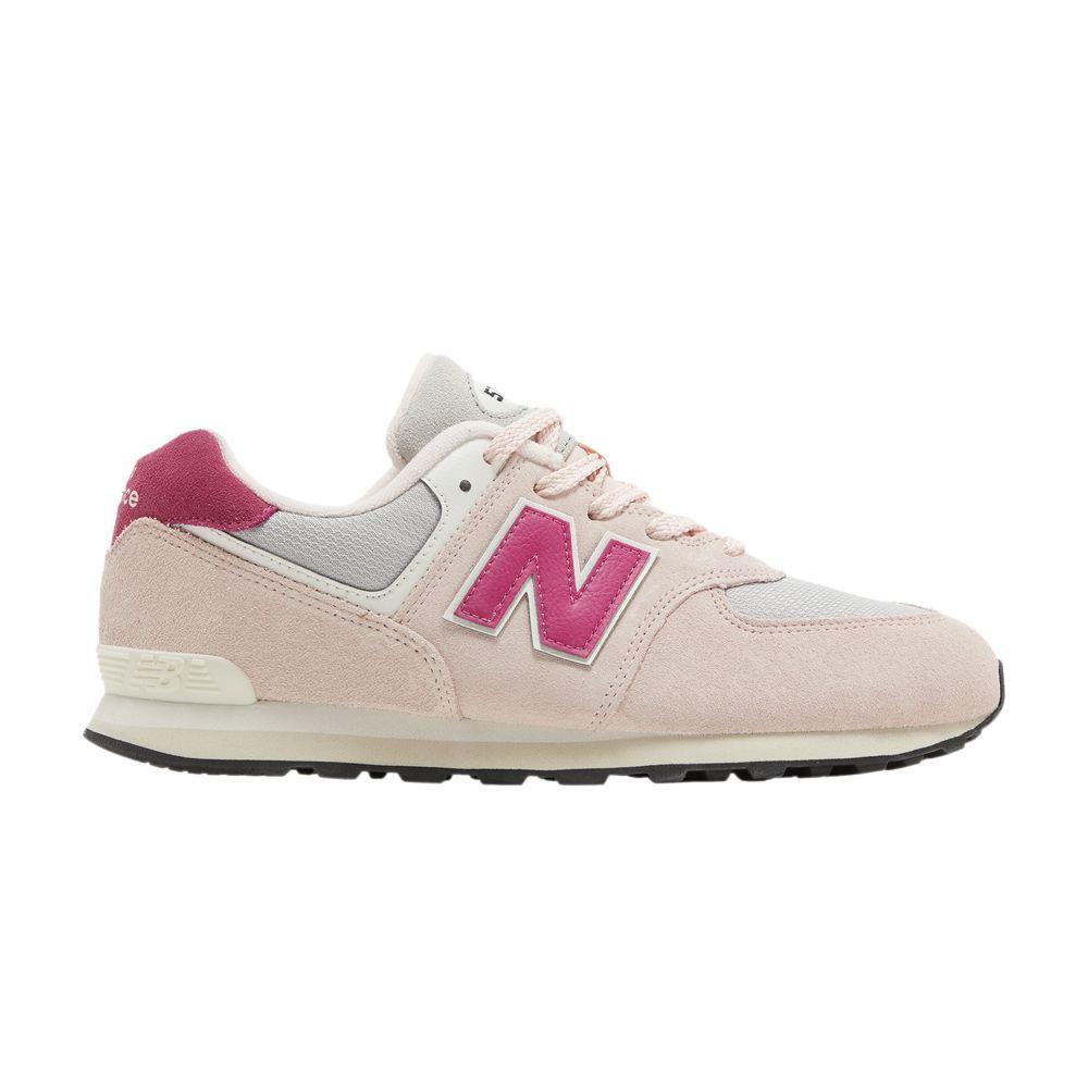 New Balance 574 Big Kid 'Crystal Pink'