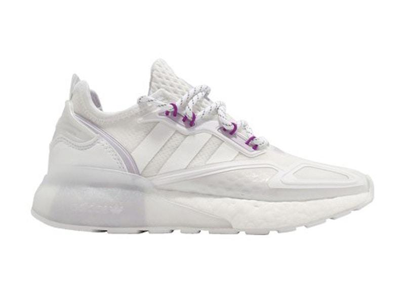 adidas ZX 2K Boost White Purple Tint