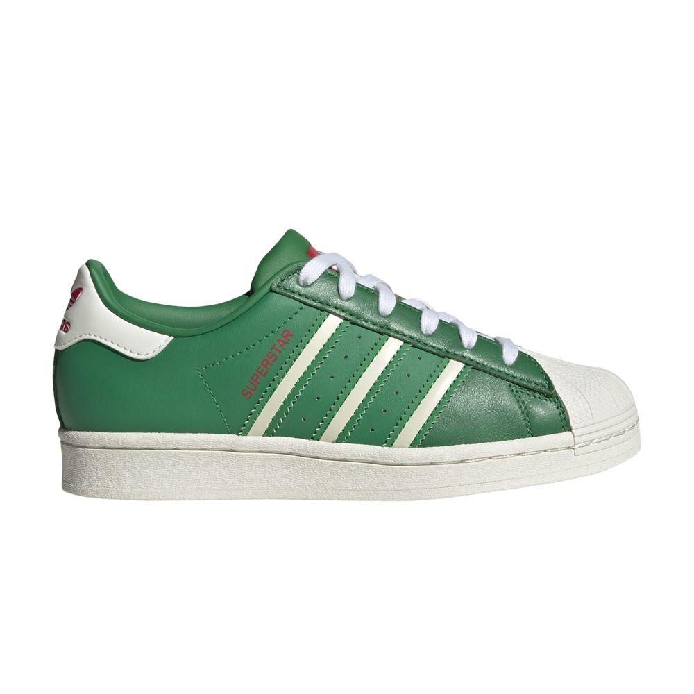 adidas Superstar J 'Green Off White'