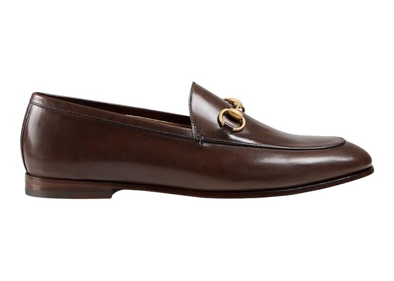 Gucci Jordaan Loafer Brown Leather