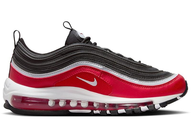 Nike Air Max 97 SE Black Silver Varsity Red