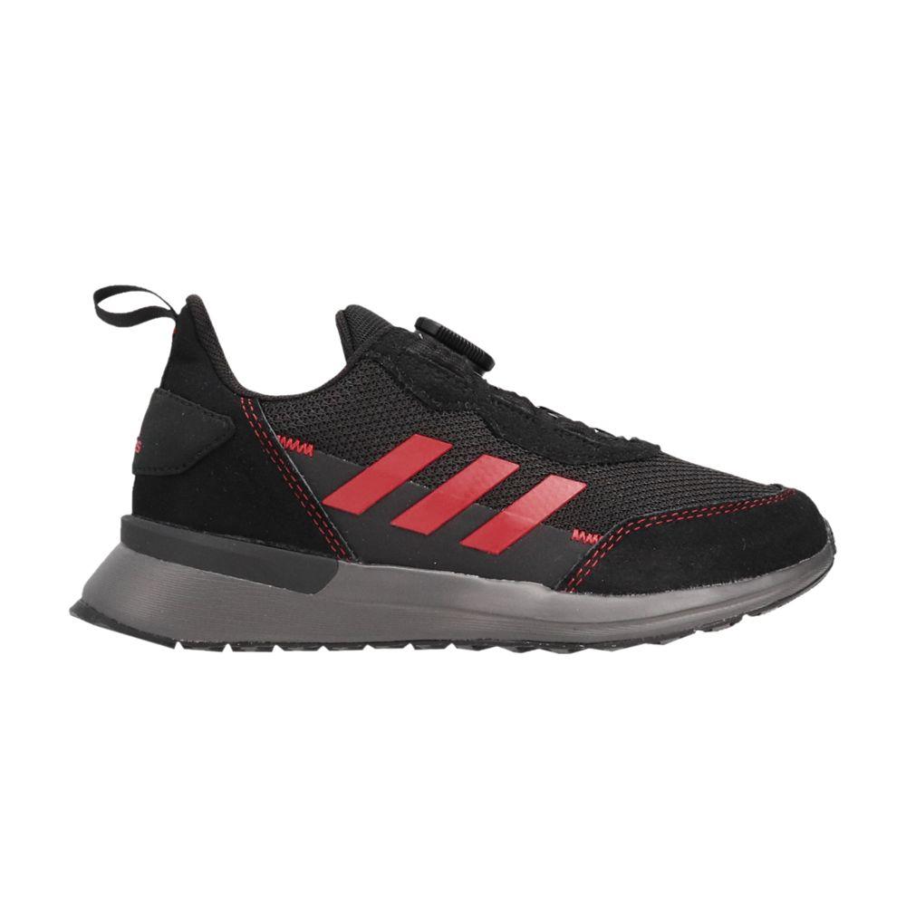 adidas RapidaRun Boa K 'Black Red'