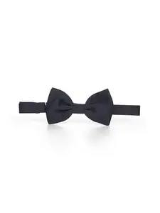 TAGLIATORE Blue Satin Bow Tie