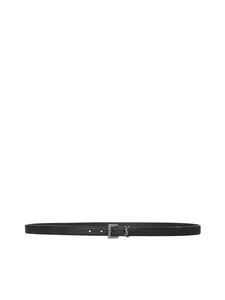 SAINT LAURENT YSL Logo Leather Belt