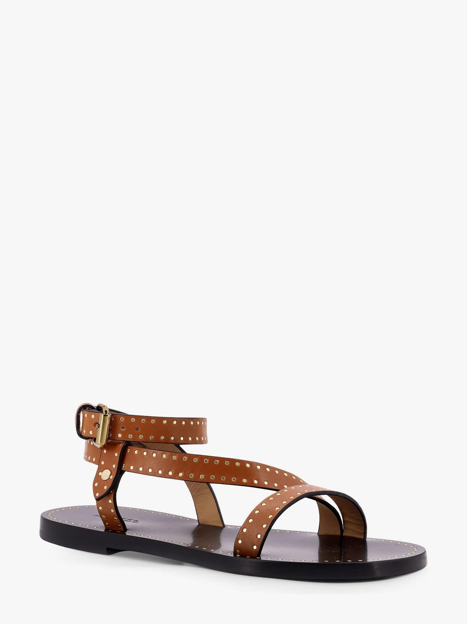 ISABEL MARANT Jopee Leather Sandals with Studs