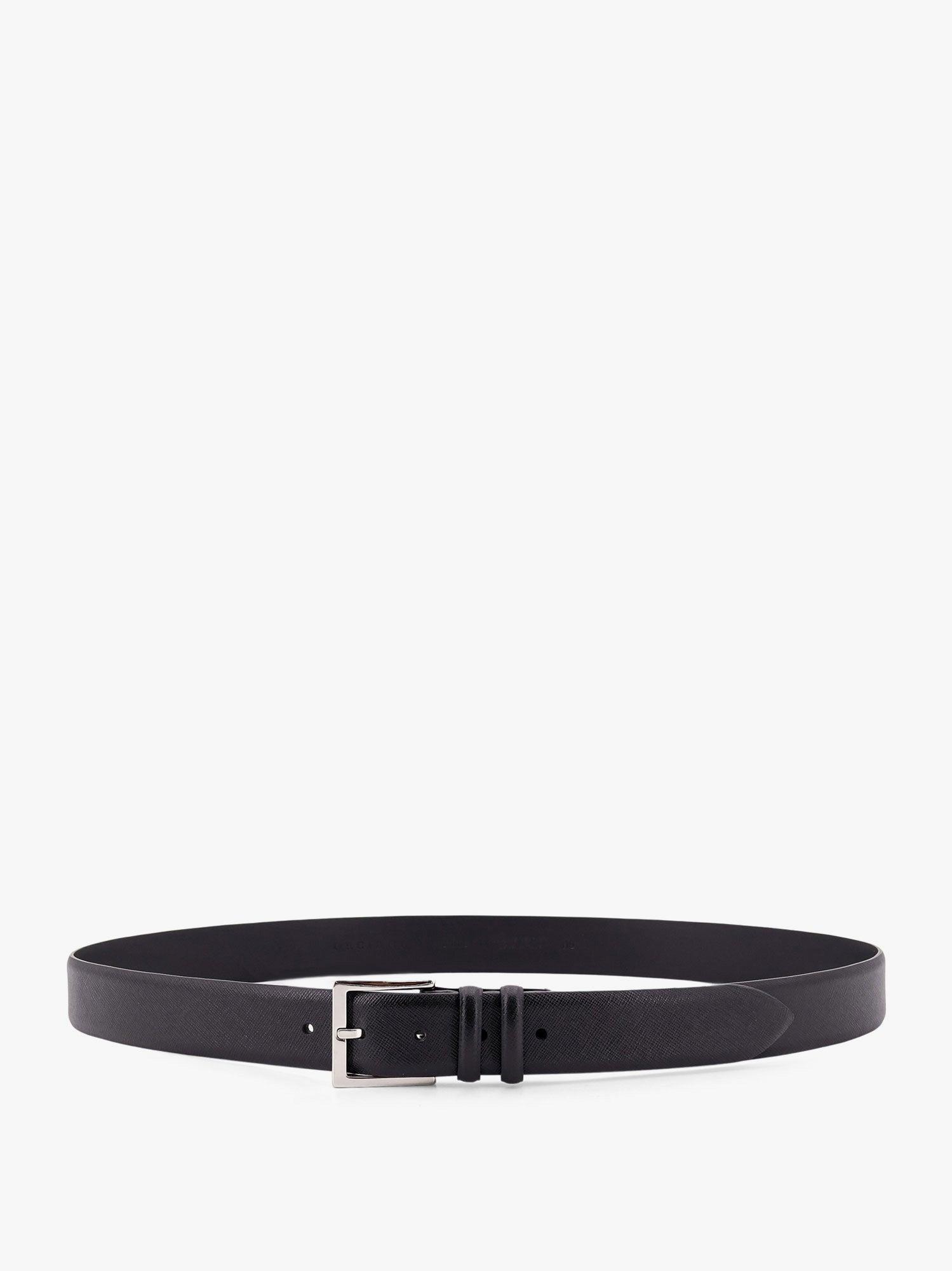 ORCIANI Saffiano Leather Belt