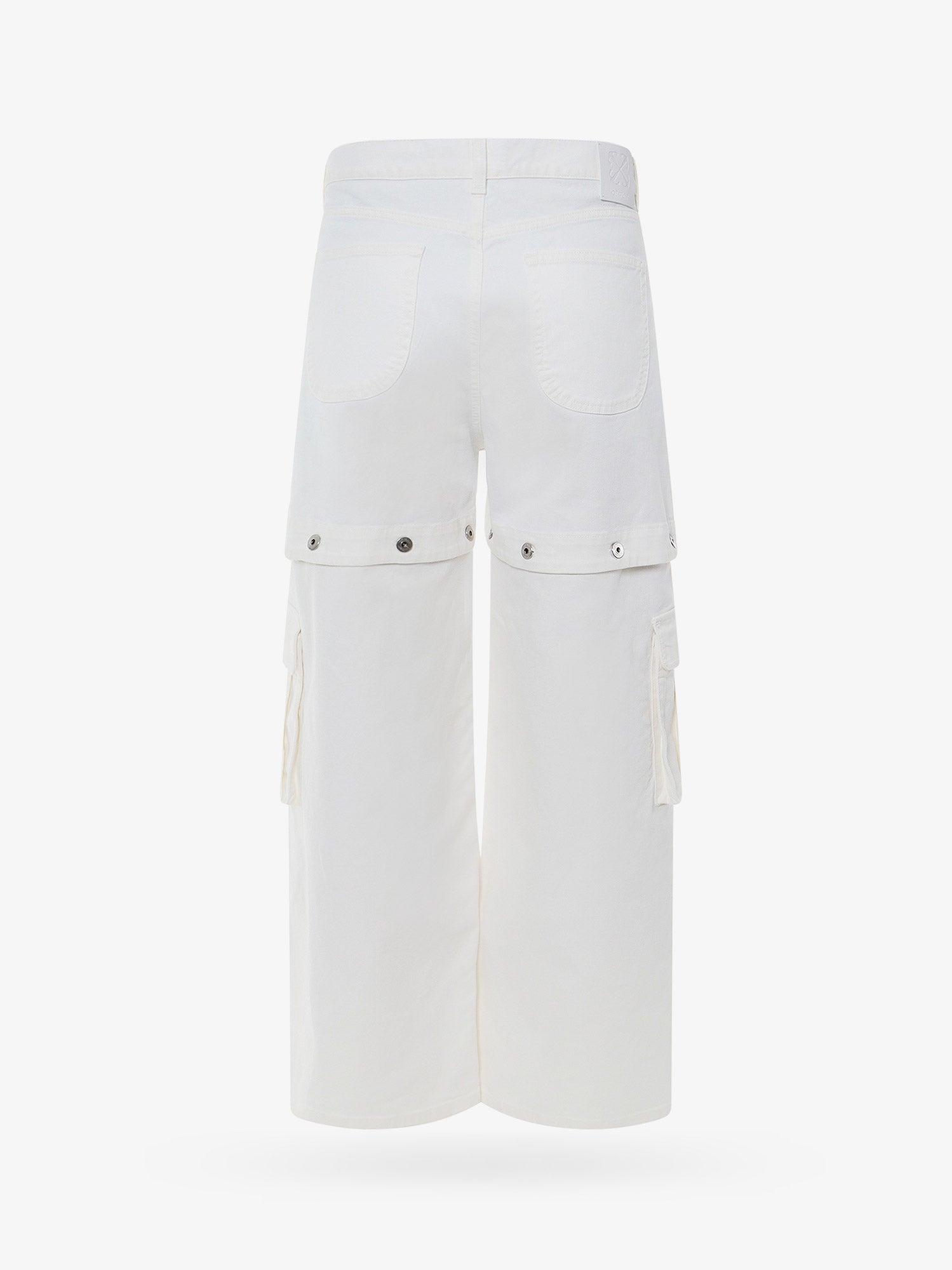 OFF WHITE Super Baggy Trousers with '90s Logo
