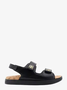 GIVENCHY Leather sandals with 4g buckles