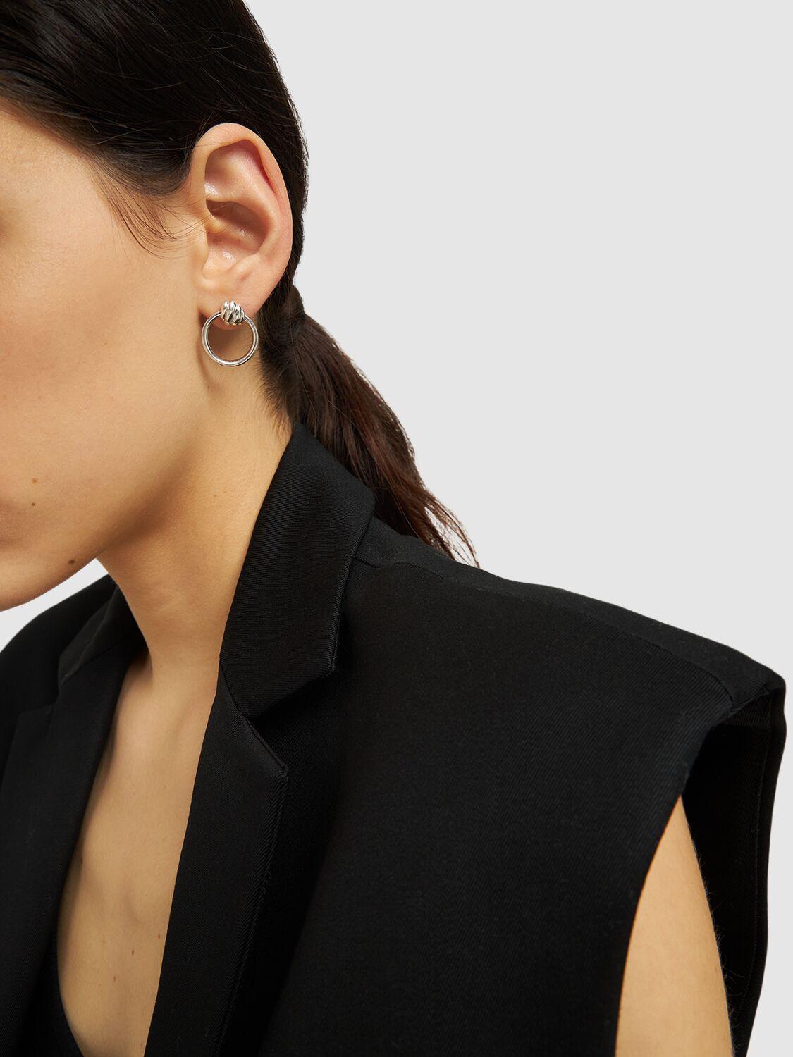 DODO Silver Nodo Mono Earring