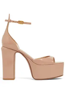 VALENTINO GARAVANI Tan-go Patent Leather Sandals