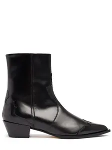 AEYDE Hester Leather Ankle Boots