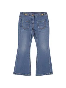 VERSACE Cotton Denim Jeans