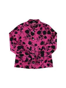 VERSACE Printed Silk Twill Shirt