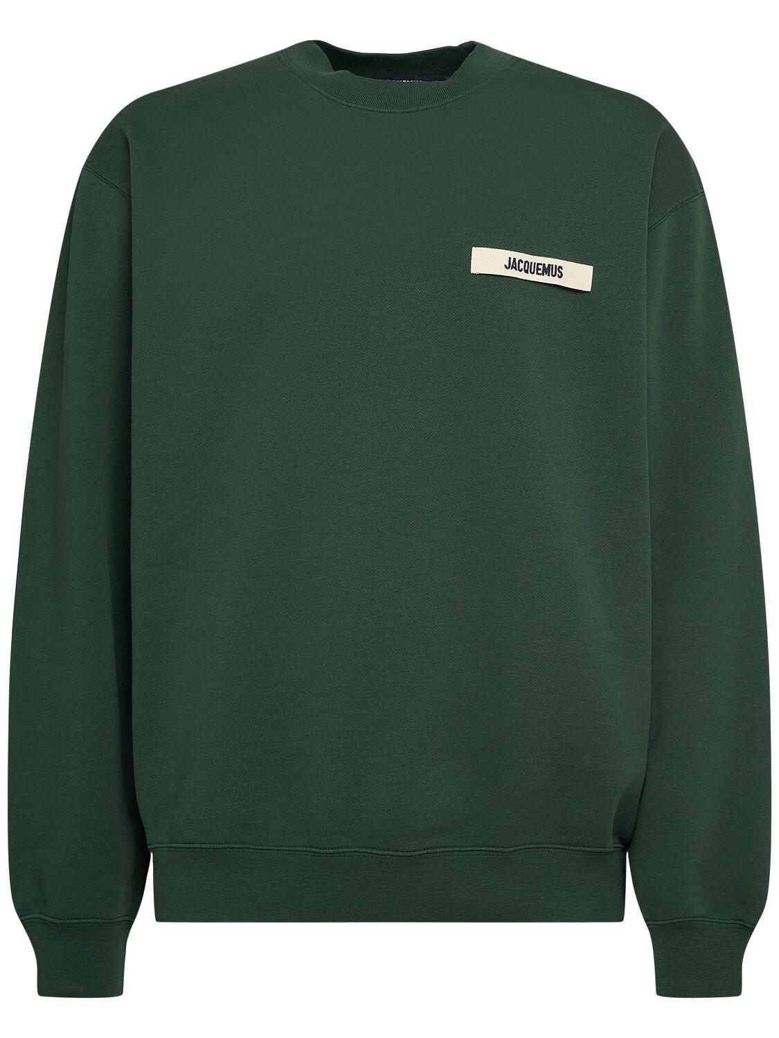 JACQUEMUS Le Cotton Gros Grain Sweatshirt