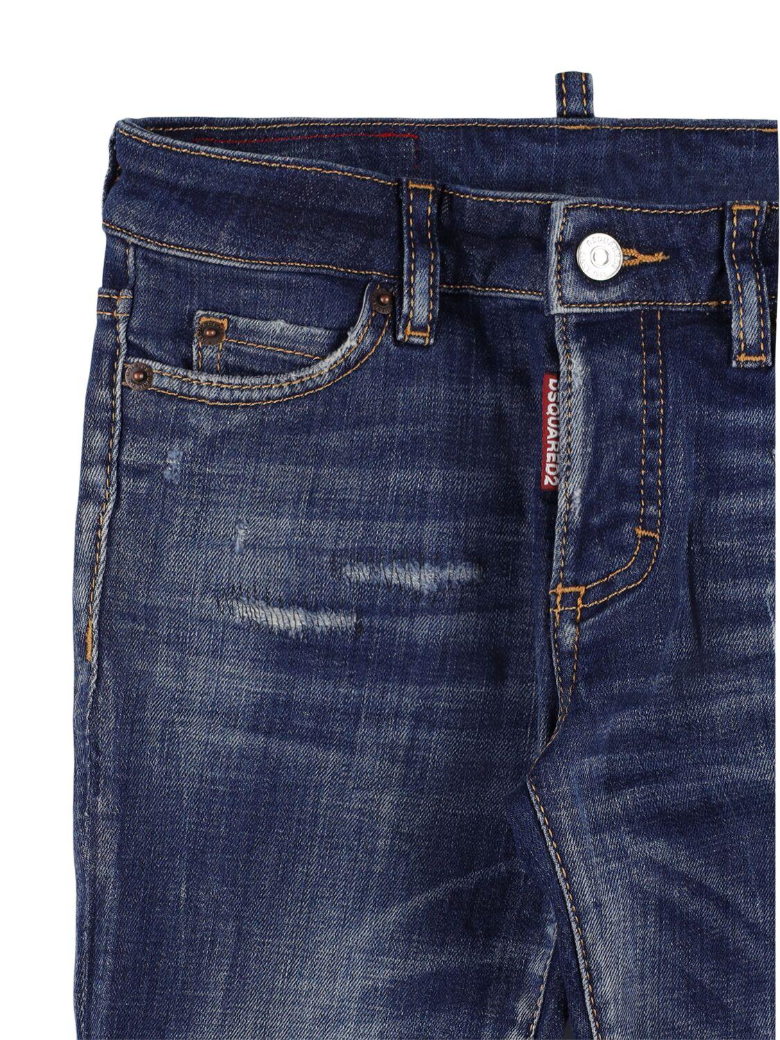 DSQUARED2 Stretch Cotton Denim Jeans