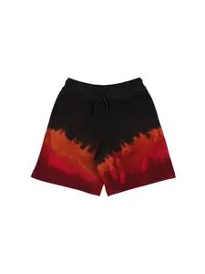 DSQUARED2 Printed Cotton Sweat Shorts
