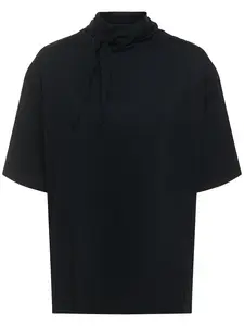 LEMAIRE Cotton T-shirt with Scarf