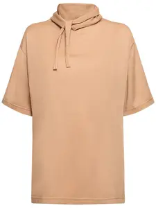 LEMAIRE Cotton T-shirt with Scarf