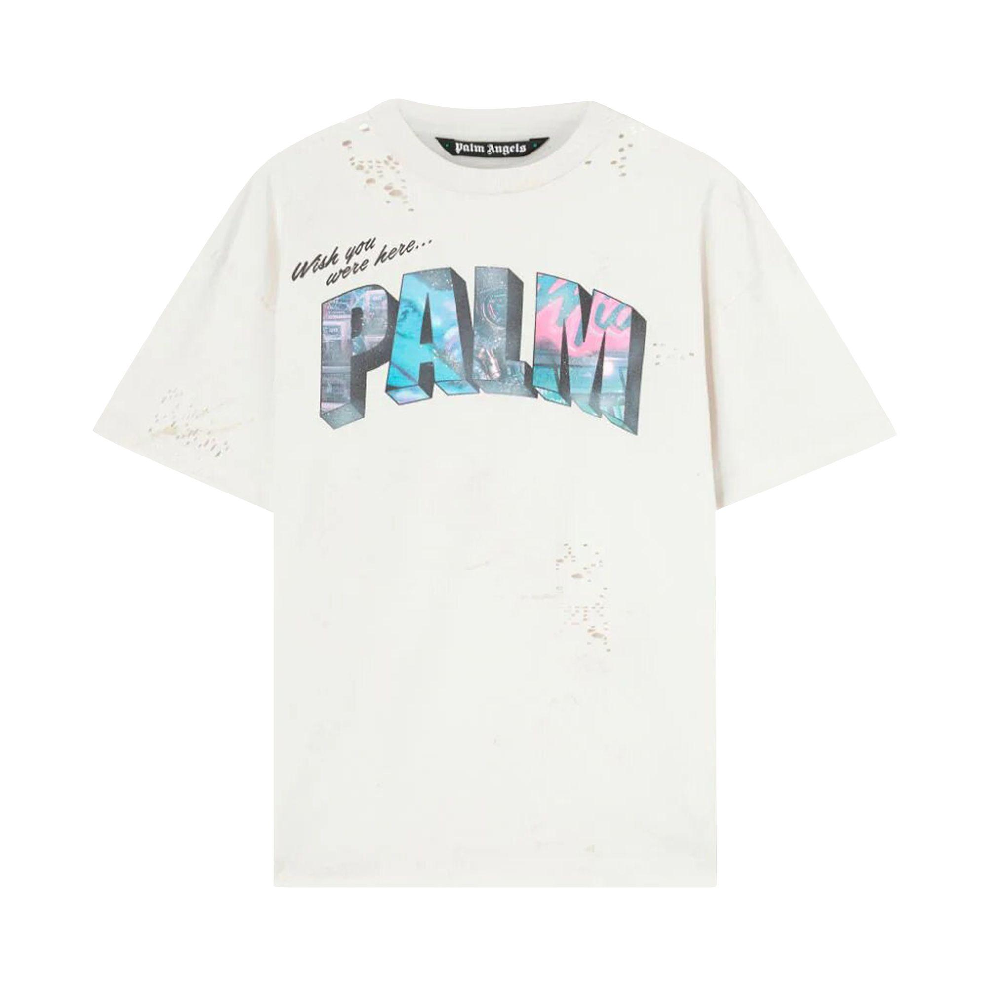 Palm Angels Palm Sign Print T-shirt