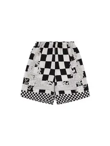 VERSACE Printed Silk Shorts