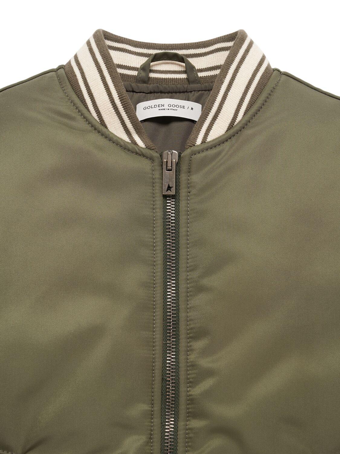 GOLDEN GOOSE Journey Nylon Bomber Jacket
