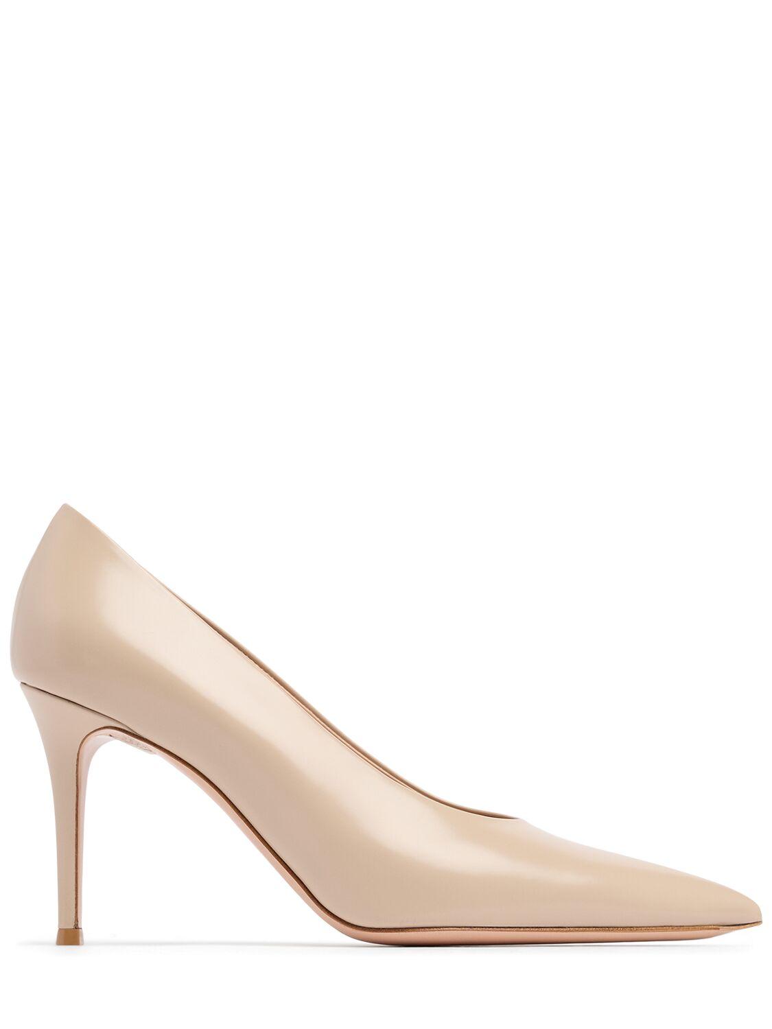 GIANVITO ROSSI Tokio Leather Pumps