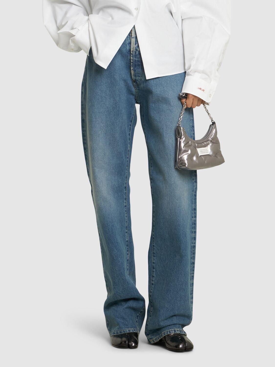 MAISON MARGIELA Tabi Mirror Leather Ankle Boots