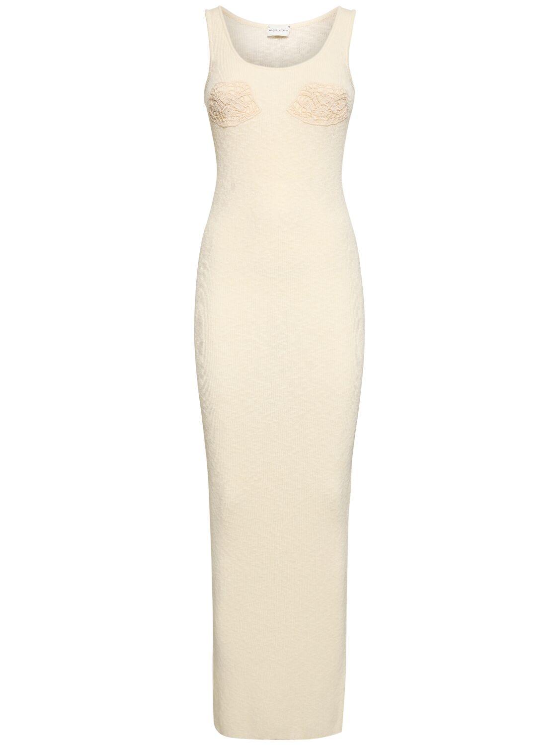 MAGDA BUTRYM Linen & Cotton Long Dress