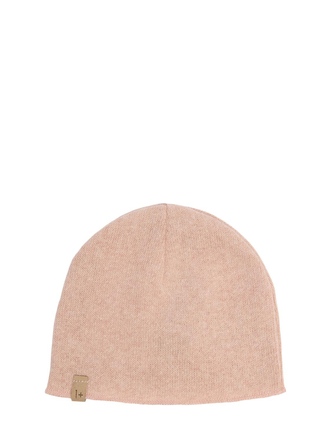 1 + IN THE FAMILY Cotton Blend Knit Beanie