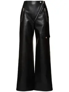 NANUSHKA Hayes Straight Pants with Zip