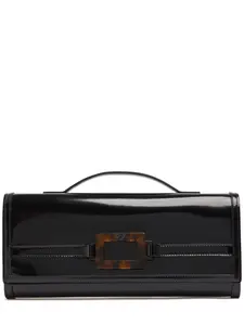 ROGER VIVIER Belle Vivier Tortoise Clutch