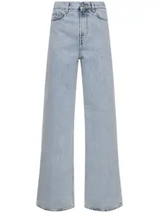 TOTEME Organic Denim Wide Jeans