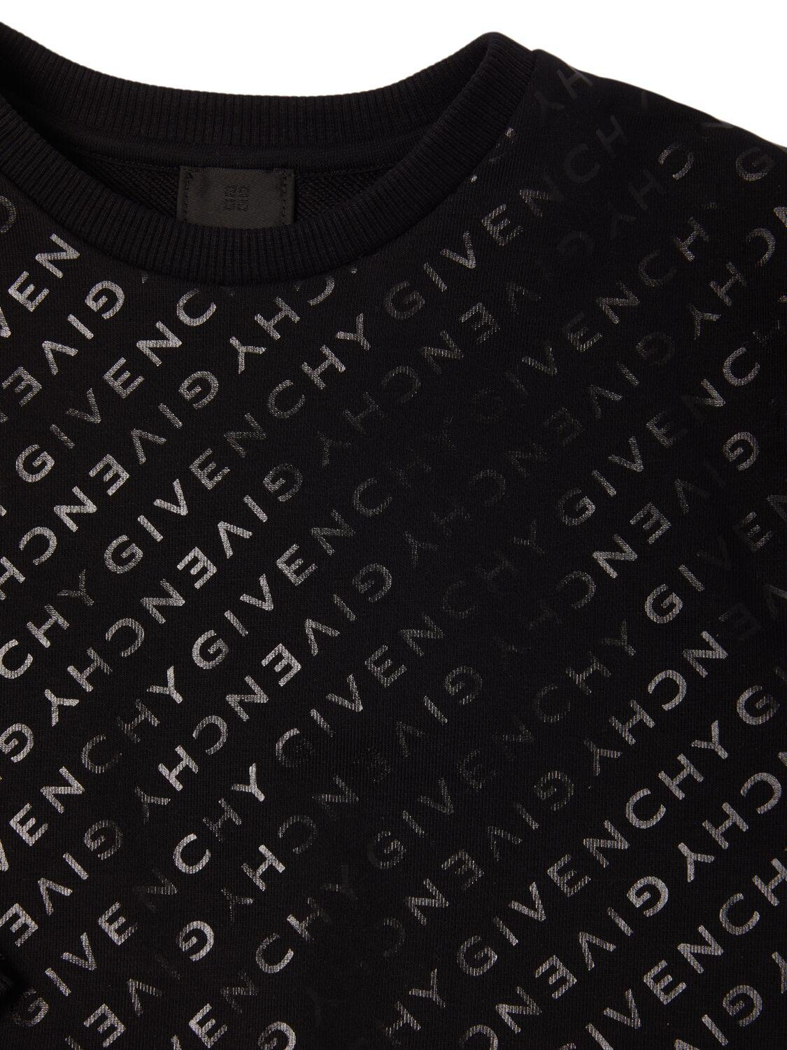 GIVENCHY Cotton Blend Crewneck Sweatshirt