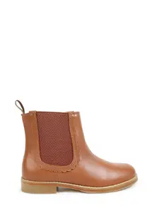 CHLOÉ Leather Ankle Boots
