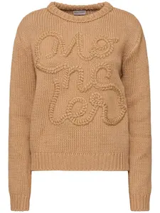 MONCLER Logo Cotton Crewneck Sweater