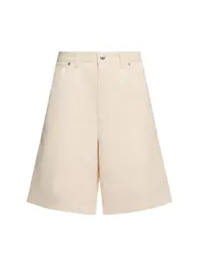 MONCLER Cotton Twill Shorts