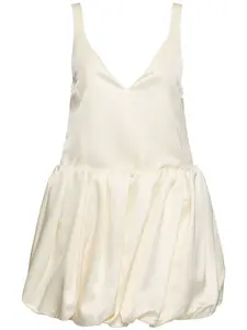 JW ANDERSON Rolled Hem Duchesse Mini Dress